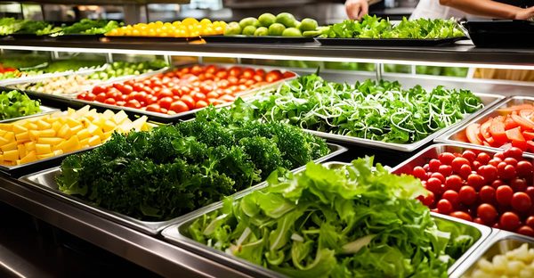 Optimisez votre agencement de bar à salade pour séduire vos clients